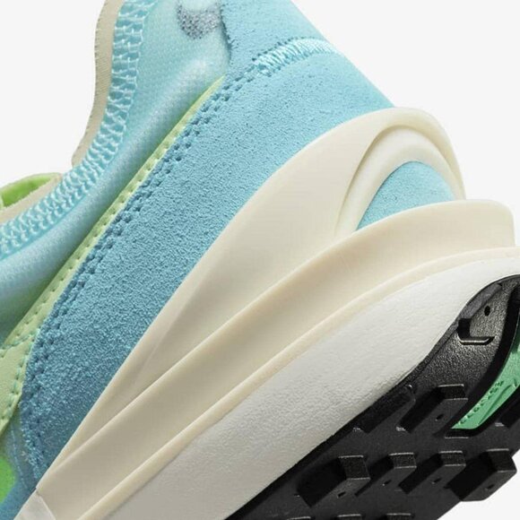 Nike Women Waffle One Aqua/Lime Glow Sneakers Running Shoes Trainers Sz 8.5 NWOB - Picture 5 of 14